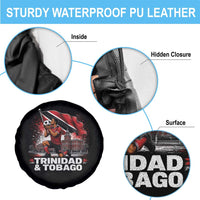 Trinidad and Tobago Soccer Spare Tire Cover Patriotic Football Fan Caribbean Pride Gift