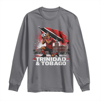 Trinidad and Tobago Soccer Long Sleeve Shirt Patriotic Football Fan Caribbean Pride Gift