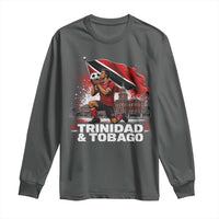 Trinidad and Tobago Soccer Long Sleeve Shirt Patriotic Football Fan Caribbean Pride Gift