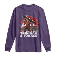 Trinidad and Tobago Soccer Long Sleeve Shirt Patriotic Football Fan Caribbean Pride Gift