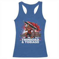 Trinidad and Tobago Soccer Racerback Tank Top Patriotic Football Fan Caribbean Pride Gift