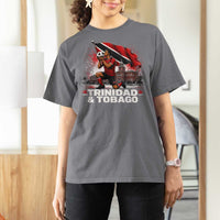 Trinidad and Tobago Soccer T Shirt For Women Patriotic Football Fan Caribbean Pride Gift