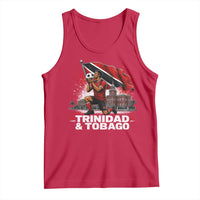 Trinidad and Tobago Soccer Tank Top Patriotic Football Fan Caribbean Pride Gift
