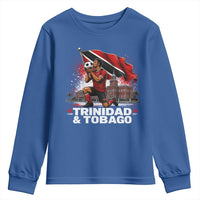 Trinidad and Tobago Soccer Youth Sweatshirt Patriotic Football Fan Caribbean Pride Gift