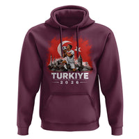 Turkish Soccer 2026 Hoodie Turkey Football Fan Vintage Turkish Pride