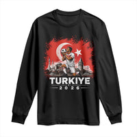 Turkish Soccer 2026 Long Sleeve Shirt Turkey Football Fan Vintage Turkish Pride