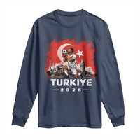 Turkish Soccer 2026 Long Sleeve Shirt Turkey Football Fan Vintage Turkish Pride