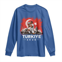 Turkish Soccer 2026 Long Sleeve Shirt Turkey Football Fan Vintage Turkish Pride