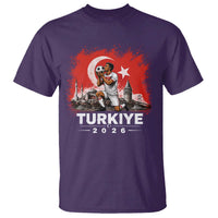 Turkish Soccer 2026 T Shirt Turkey Football Fan Vintage Turkish Pride