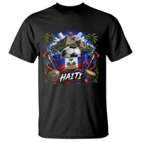 Haiti Soccer 2026 T Shirt Haitian Flag Caribbean Football Fan