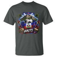 Haiti Soccer 2026 T Shirt Haitian Flag Caribbean Football Fan