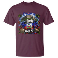 Haiti Soccer 2026 T Shirt Haitian Flag Caribbean Football Fan