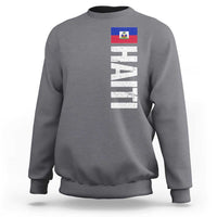 Vintage Haitian Flag Sweatshirt Proud Haitienne Haiti Independence 1804