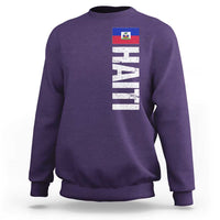 Vintage Haitian Flag Sweatshirt Proud Haitienne Haiti Independence 1804