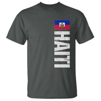 Vintage Haitian Flag T Shirt Proud Haitienne Haiti Independence 1804