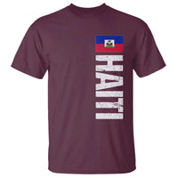 Vintage Haitian Flag T Shirt Proud Haitienne Haiti Independence 1804
