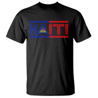 Haiti Flag T Shirt Vintage Haitian Pride Ayiti Roots