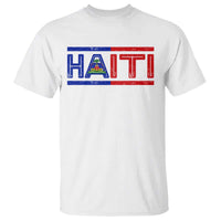 Haiti Flag T Shirt Vintage Haitian Pride Ayiti Roots