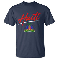 Retro Haiti T Shirt Haitian Gift Ayiti Roots