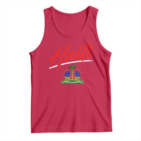 Retro Haiti Tank Top Haitian Gift Ayiti Roots