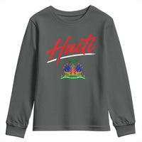 Retro Haiti Youth Sweatshirt Haitian Gift Ayiti Roots