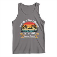 Vintage 50th Birthday Tank Top Retro 1976 Limited Edition 50 Year Old