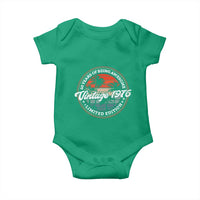 50th Birthday Gifts Baby Onesie Vintage 1976 50 Year Old Birthday
