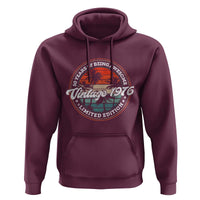 50th Birthday Gifts Hoodie Vintage 1976 50 Year Old Birthday