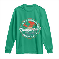 50th Birthday Gifts Long Sleeve Shirt Vintage 1976 50 Year Old Birthday