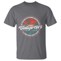 50th Birthday Gifts T Shirt Vintage 1976 50 Year Old Birthday