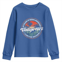 50th Birthday Gifts Youth Sweatshirt Vintage 1976 50 Year Old Birthday