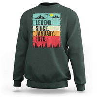 Vintage 1976 Birthday Sweatshirt Retro 50th Birthday Gifts 50 Years Old