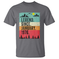 Vintage 1976 Birthday T Shirt Retro 50th Birthday Gifts 50 Years Old