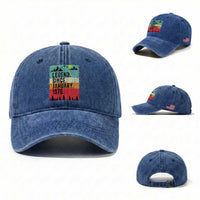 Vintage 1976 Birthday Washed Cotton Baseball Cap Retro 50th Birthday Gifts 50 Years Old