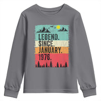 Vintage 1976 Birthday Youth Sweatshirt Retro 50th Birthday Gifts 50 Years Old