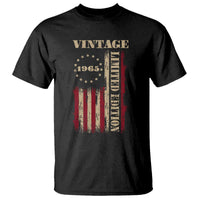Vintage 1965 Birthday T Shirt Retro American Flag Limited Edition