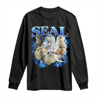 Baby Seals Long Sleeve Shirt Retro Sea Dog Bootleg Vintage Graphic 90s