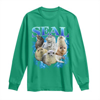 Baby Seals Long Sleeve Shirt Retro Sea Dog Bootleg Vintage Graphic 90s