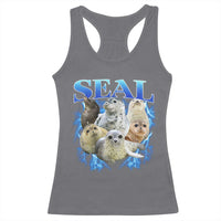 Baby Seals Racerback Tank Top Retro Sea Dog Bootleg Vintage Graphic 90s