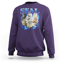 Baby Seals Sweatshirt Retro Sea Dog Bootleg Vintage Graphic 90s