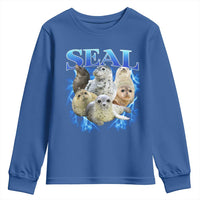 Baby Seals Youth Sweatshirt Retro Sea Dog Bootleg Vintage Graphic 90s