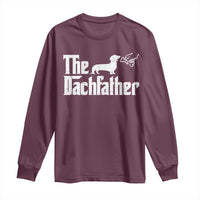Funny Wiener Dog Dad Long Sleeve Shirt The Dachshund Fathers Day Gifts For Dog Lovers