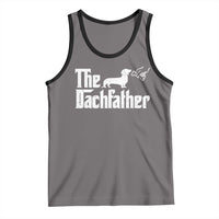 Funny Wiener Dog Dad Tank Top The Dachshund Fathers Day Gifts For Dog Lovers