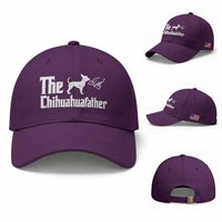 Chihuahua Dad Baseball Cap Fathers Day Gifts For Dog Lovers