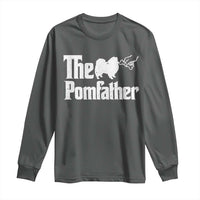 Pomeranian Dad Long Sleeve Shirt The Pom Father Fathers Day Gifts For Dog Lovers