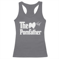 Pomeranian Dad Racerback Tank Top The Pom Father Fathers Day Gifts For Dog Lovers