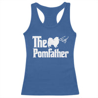 Pomeranian Dad Racerback Tank Top The Pom Father Fathers Day Gifts For Dog Lovers