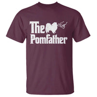 Pomeranian Dad T Shirt The Pom Father Fathers Day Gifts For Dog Lovers