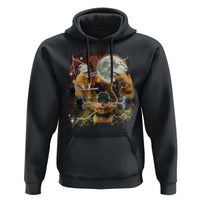 Hamster Deadlift Hoodie Funny Cute Rat Fitness Gym Weightlifting Meme