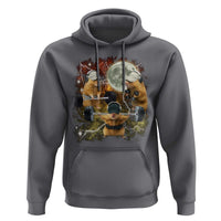 Hamster Deadlift Hoodie Funny Cute Rat Fitness Gym Weightlifting Meme